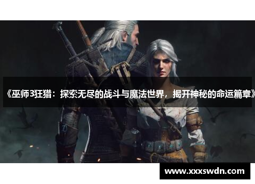 《巫师3狂猎：探索无尽的战斗与魔法世界，揭开神秘的命运篇章》